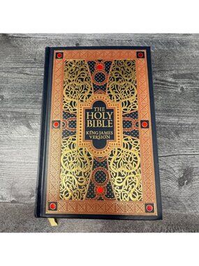 Barnes & Noble Collectible Classics King James Version Family Holy Bible ORNATE